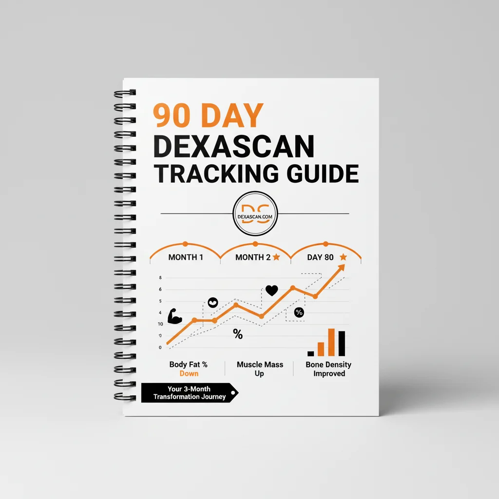 DEXASCAN Track Your Journey to Health ~ 90 day DEXASCAN Tracking Guide