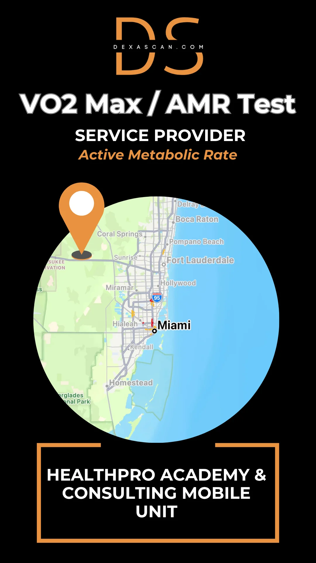 VO2 Max (AMR) Test in Mobile Unit in Miami, FL 3 VO2 Max (AMR) Test in Mobile Unit in Miami, FL